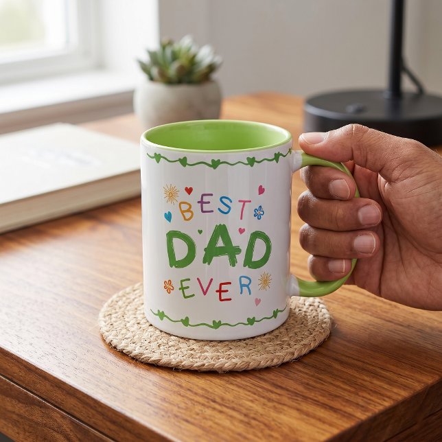 Best Dad Ever Gift For Dad Father's Day Mug (Creator Uploaded)