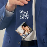 Best dad ever-Gift from Daughter Blue Tie<br><div class="desc">On your wedding day,  reminisce with your dad about the adorable little one he once was by gifting him this personalised father-of-the-bride blue tie featuring you and your father and your childhood photo. Alternatively,  surprise him with this sweet gesture as a Father's Day gift</div>