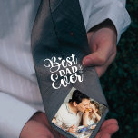 Best dad ever-Gift from Daughter Tie<br><div class="desc">On your wedding day,  reminisce with your dad about the adorable little one he once was by gifting him this personalised father-of-the-bride tie featuring you and your father and your childhood photo. Alternatively,  surprise him with this sweet gesture as a Father's Day gift</div>