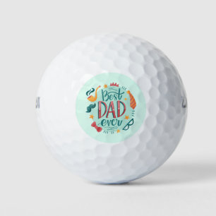 Best Dad Ever Golf Balls