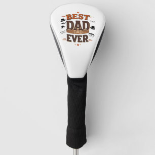 Best Dad Ever Golf Head Cover – Personalised Gift