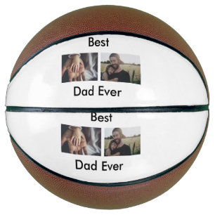 best dad ever happy father's day add your photo basketball
