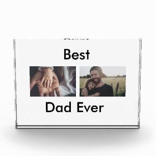 best dad ever happy father's day add your photo block