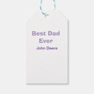 Best dad ever happy father's day name purplesimple gift tags
