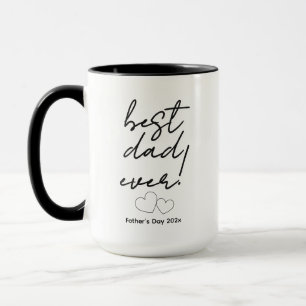 Best Dad Ever! (hearts) Mug