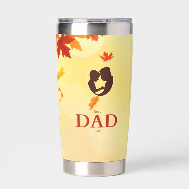 Best Dad Ever Insulated Tumbler (Front)