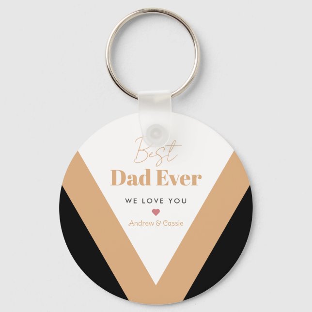 Best dad ever key ring (Front)