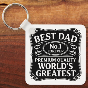 Best Dad Ever Key Ring