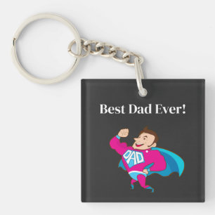 Best Dad Ever Key Ring