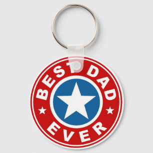 Best Dad Ever Key Ring