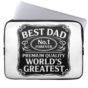 Best Dad Ever Laptop Sleeve