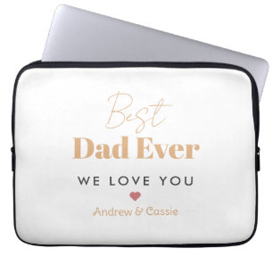 Best dad ever laptop sleeve