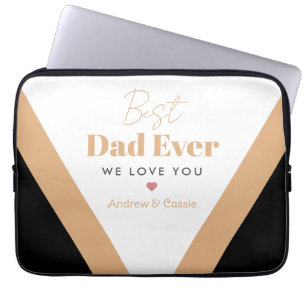 Best dad ever laptop sleeve