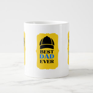 BEST DAD EVER LARGE COFFEE MUG