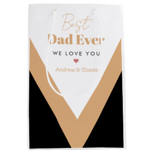 Best dad ever medium gift bag