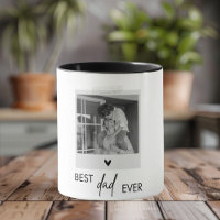 Best Dad Ever Minimalistic Photo | Personalised