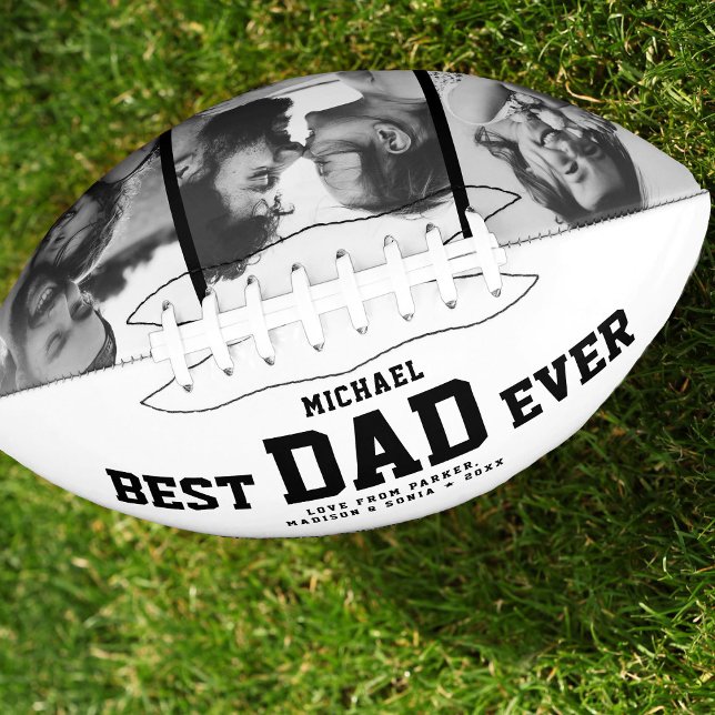BEST DAD EVER Modern Cool Football (Creator Uploaded)