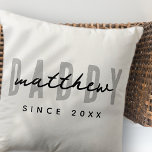Best Dad Ever Modern Elegant Simple Father's Day Cushion<br><div class="desc">This simple and modern design is composed of san serif typography.</div>