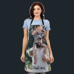 Best Dad Ever Modern Photo Collage Apron<br><div class="desc">Best Dad Ever Modern Photo Collage Apron</div>