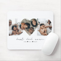 Best Dad Ever Modern Photo Collage Gift For Father