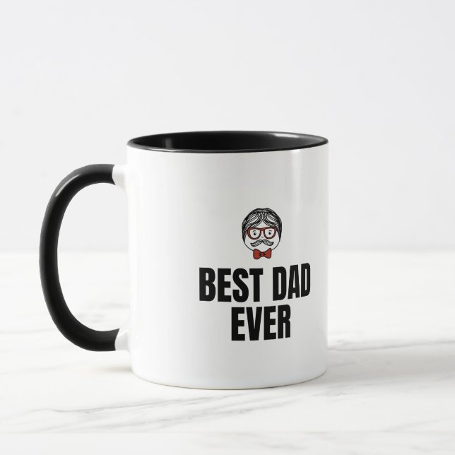 best dad ever mug (Left)
