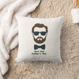 Best Dad Ever Mug – Father's Day Coffee Cup Gift Cushion