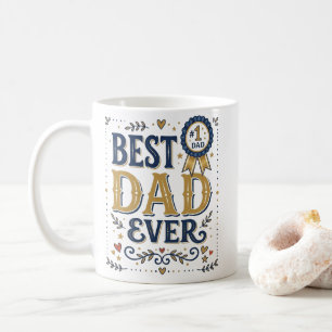 Best Dad Ever Mug Fathers Day Gift From Kids