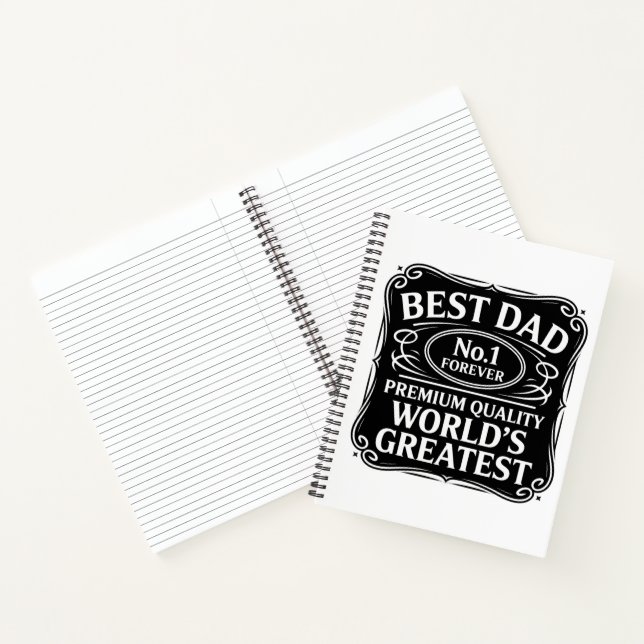 Best Dad Ever Notebook (Inside)