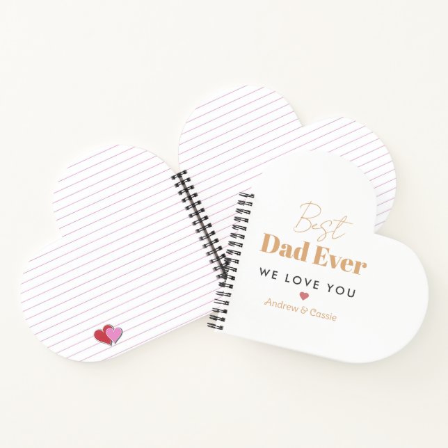 Best dad ever notebook (Inside)