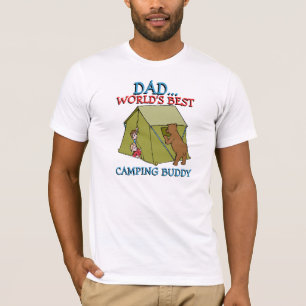 Best Dad Ever Outdoors Nature Camping Buddy T-Shirt