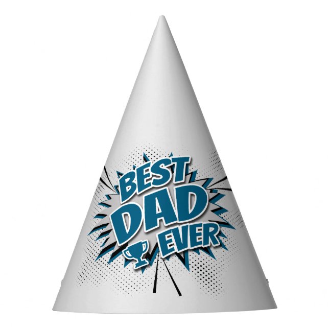 Best Dad Ever Party Hat (Front)