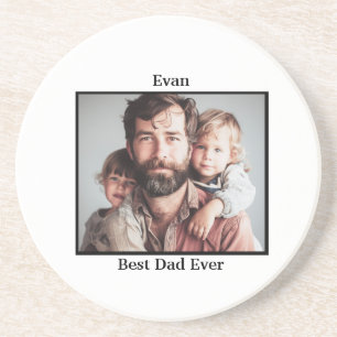 Best Dad Ever Personalise Coaster