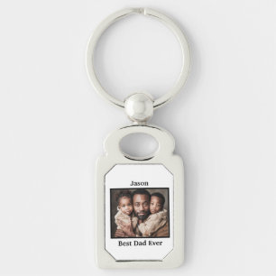 Best Dad Ever personalise Key Ring