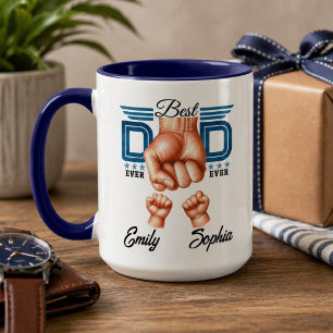 Best Dad Ever Personalised Custom Father’s Day Mug