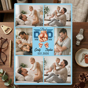 Best Dad Ever Personalised Custom Father’s Plaque