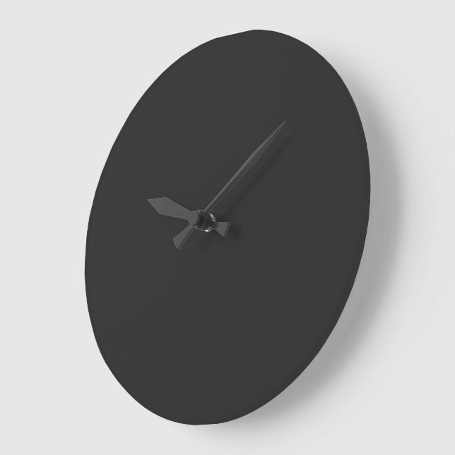 Best Dad Ever Personalised Father's Day Gift Large Clock (Angle)