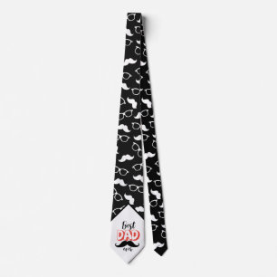Best Dad Ever Personalised Father's Day Gift Tie