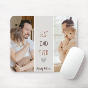 Best Dad Ever Personalised Mouse Pad