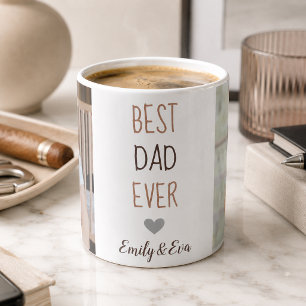 "Best Dad Ever" Personalised Mug – Custom Gift