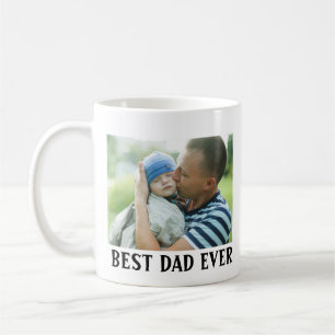 Best Dad Ever Personalised Photo Coffee Mug