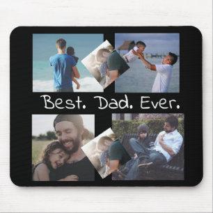 Best Dad Ever, Personalised Photo Mouse Pad