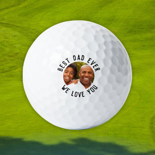 Best Dad Ever – Personalized Photo Golf Balls