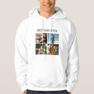 Best Dad Ever Personalized Photo Hoodie