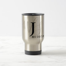 BEST DAD EVER PERSONALIZED  TRAVEL MUG