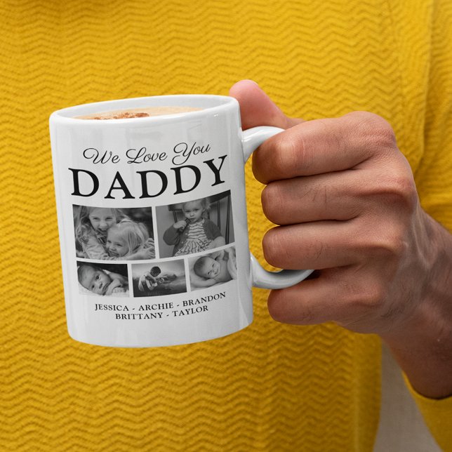 Best Dad Ever Photo Collage Coffee Mug (Creator Uploaded)
