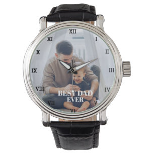 Best Dad Ever Photo Collage Create Your Own  Watch