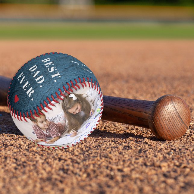 Best dad ever photo collage Happy Father's Day Baseball (Creator Uploaded)