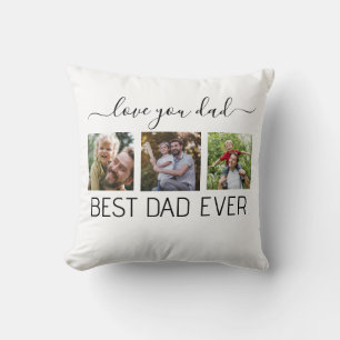 Best Dad Ever Photo Cushion