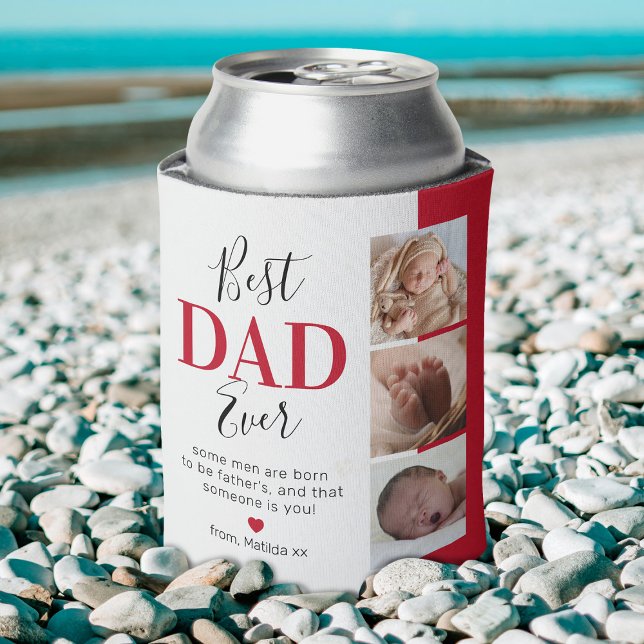 Best Dad Ever Photo Keepsake Can Cooler (Creator Uploaded)