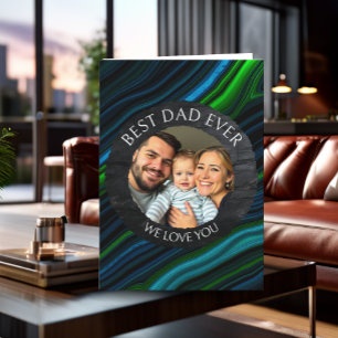 Best Dad Ever Photo Template Personalized